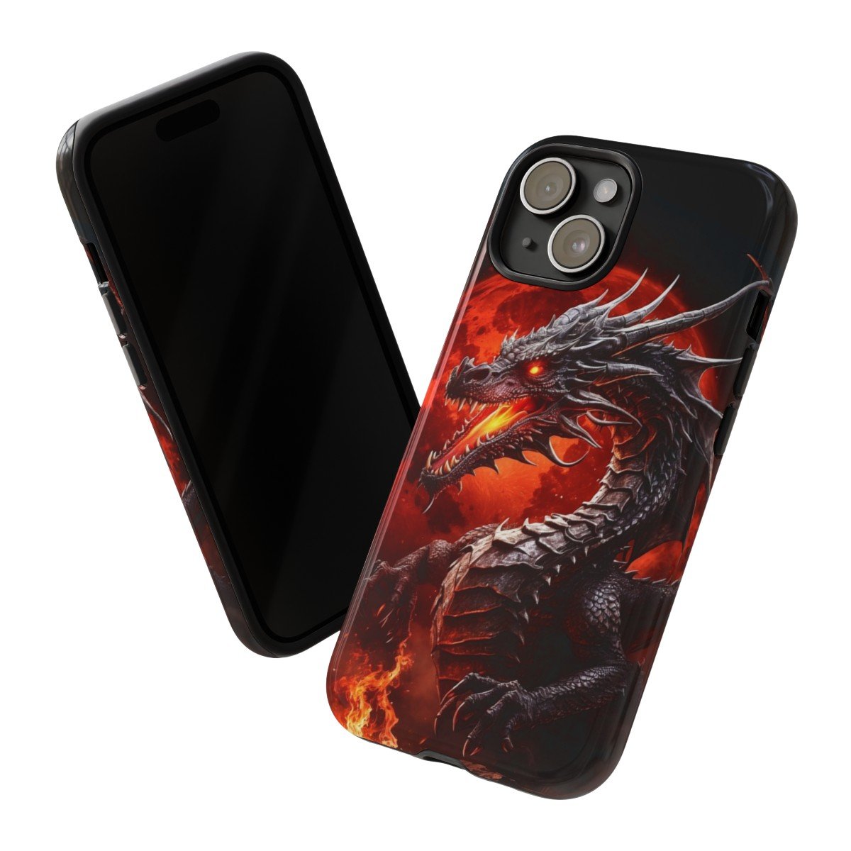 Inferno Wrath Tough Phone Case Design 4 - Image 2