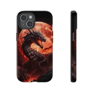 Blood Moon Fury Tough Phone Case Design 5