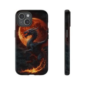 Inferno Dragon Eclipse Tough Phone Case