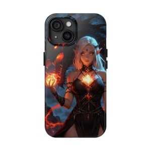 Enchanted Flame Tough Phone Case Design 2