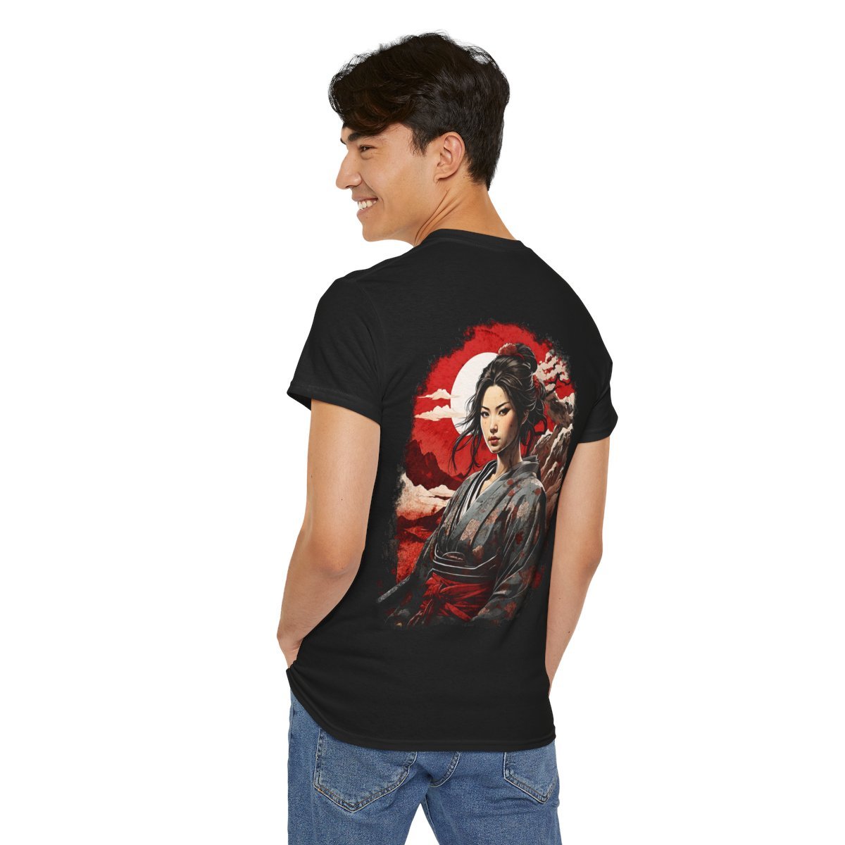 Hikari's Battle Moon Unisex Heavy Cotton Tee - Image 22