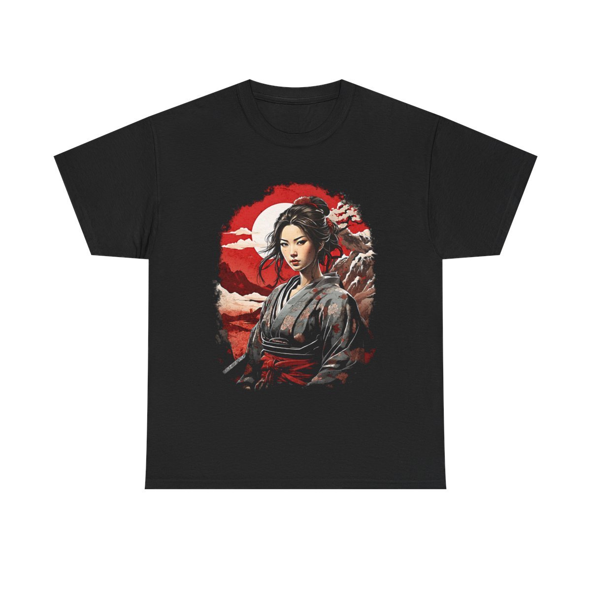 Hikari's Battle Moon Unisex Heavy Cotton Tee