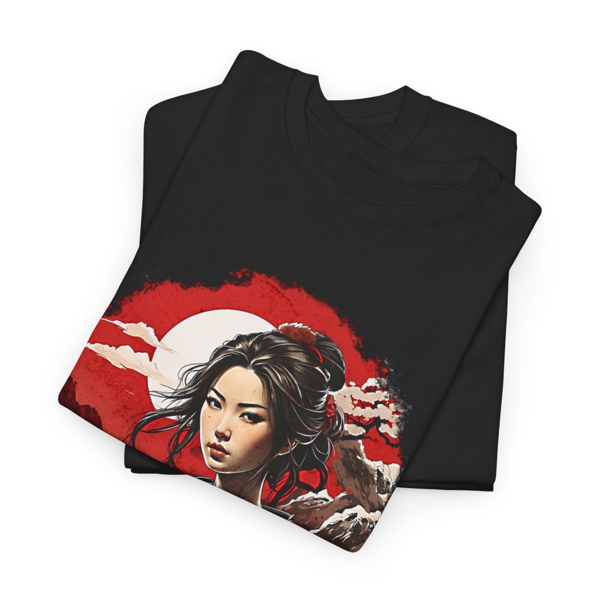 Hikari's Battle Moon Unisex Heavy Cotton Tee - Image 6
