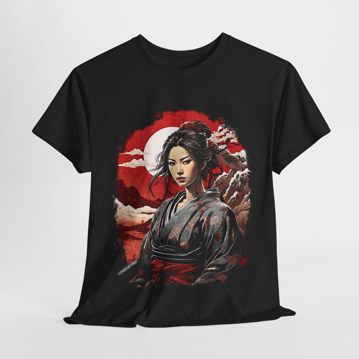 Hikari's Battle Moon Unisex Heavy Cotton Tee - Image 7