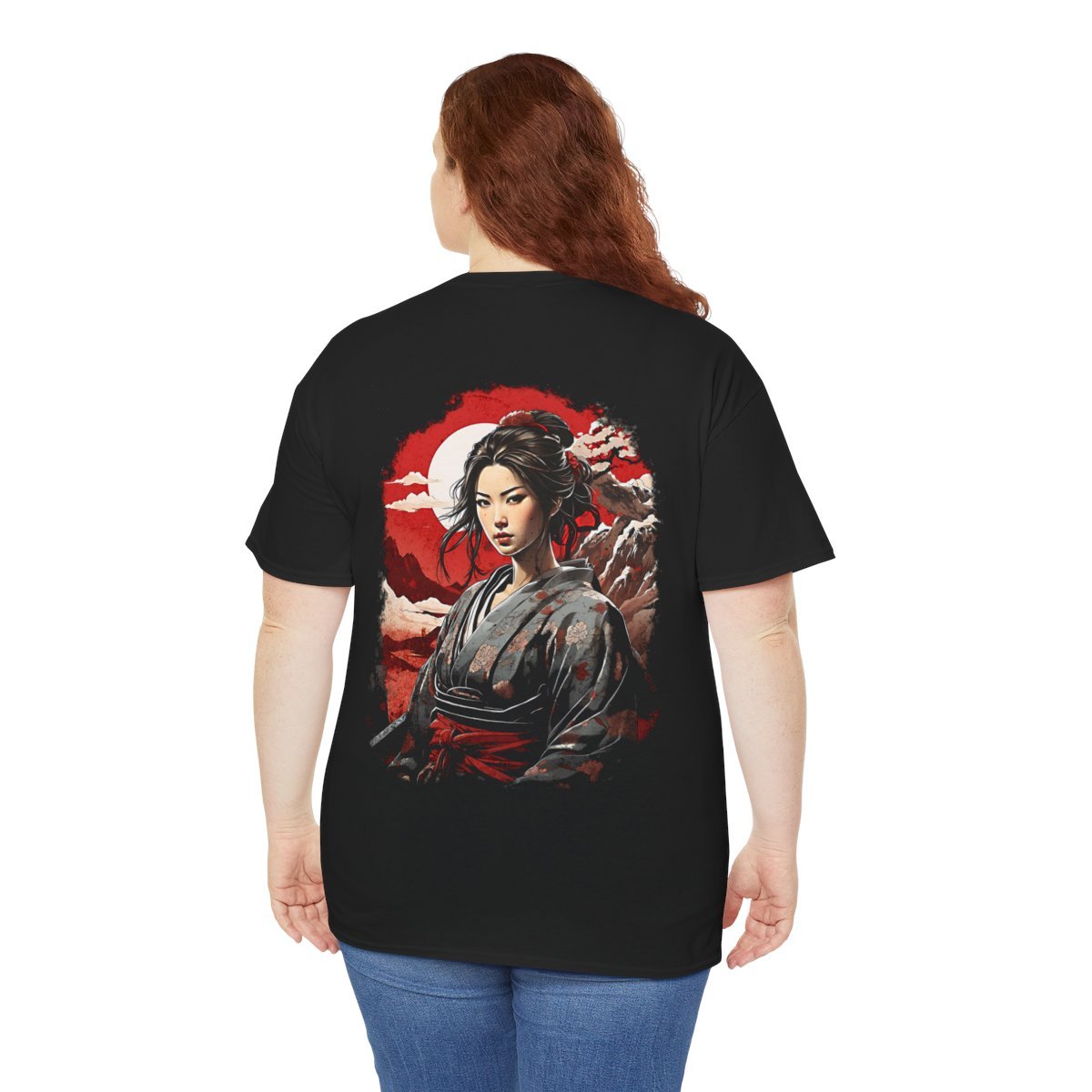 Hikari's Battle Moon Unisex Heavy Cotton Tee - Image 16