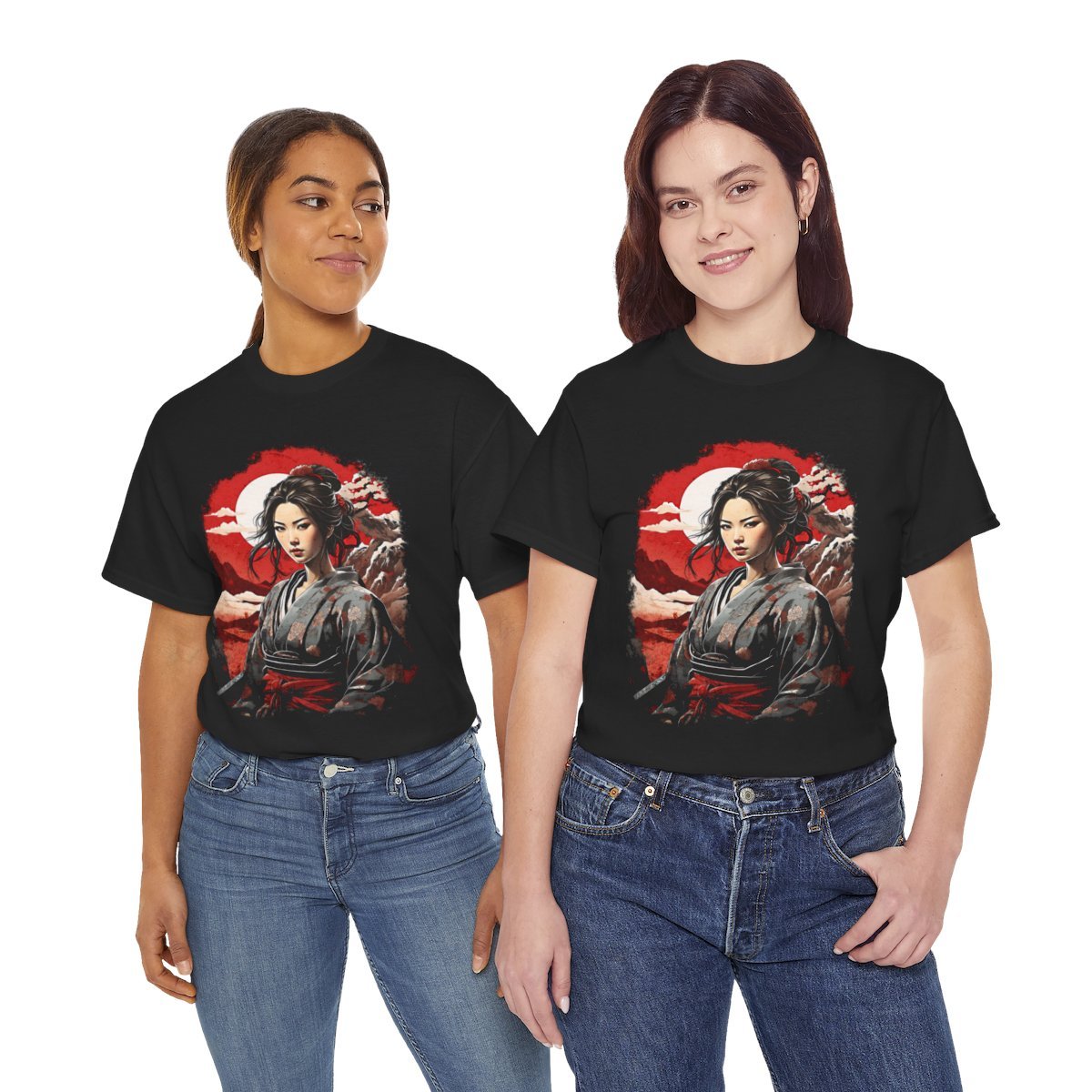 Hikari's Battle Moon Unisex Heavy Cotton Tee - Image 25