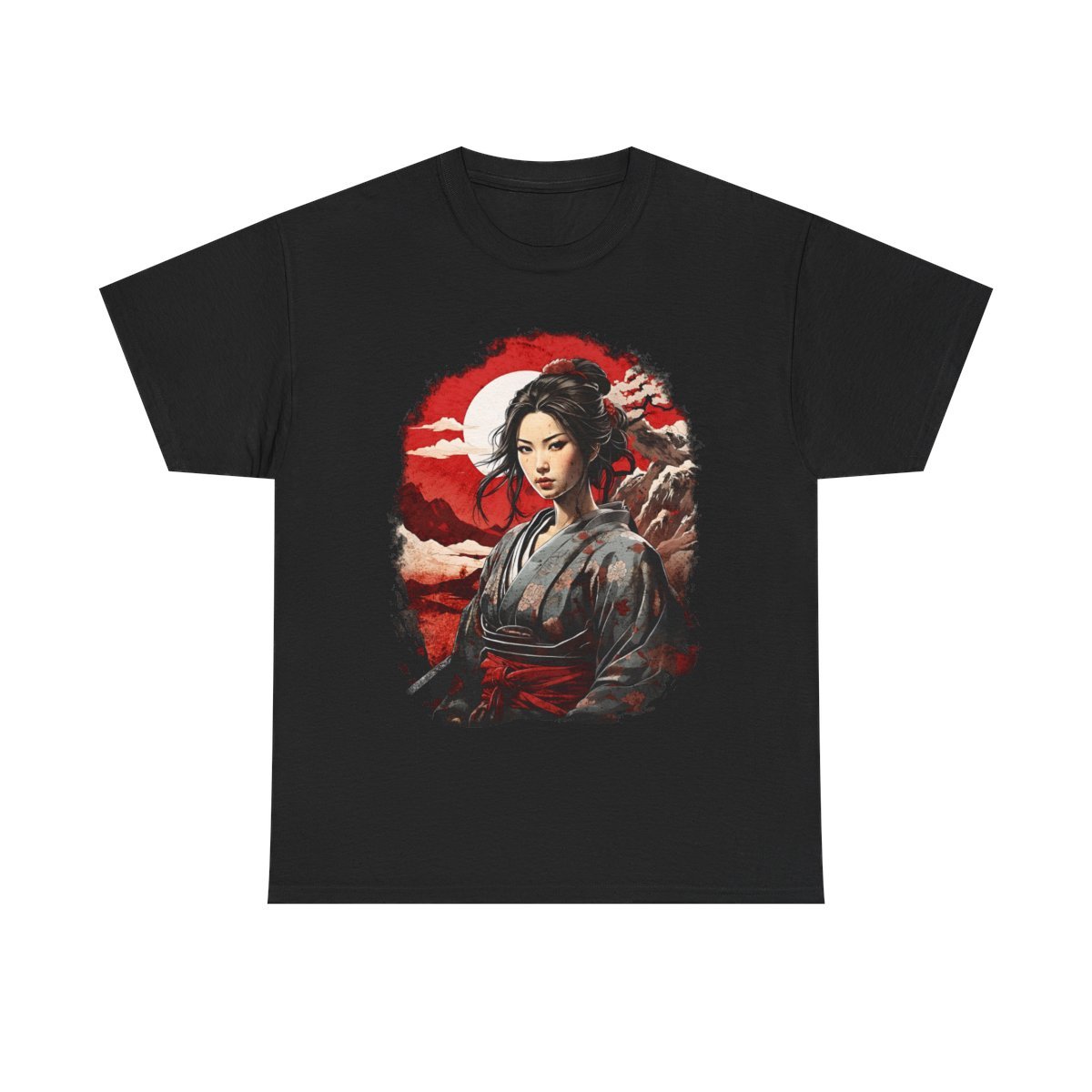 Hikari's Battle Moon Unisex Heavy Cotton Tee