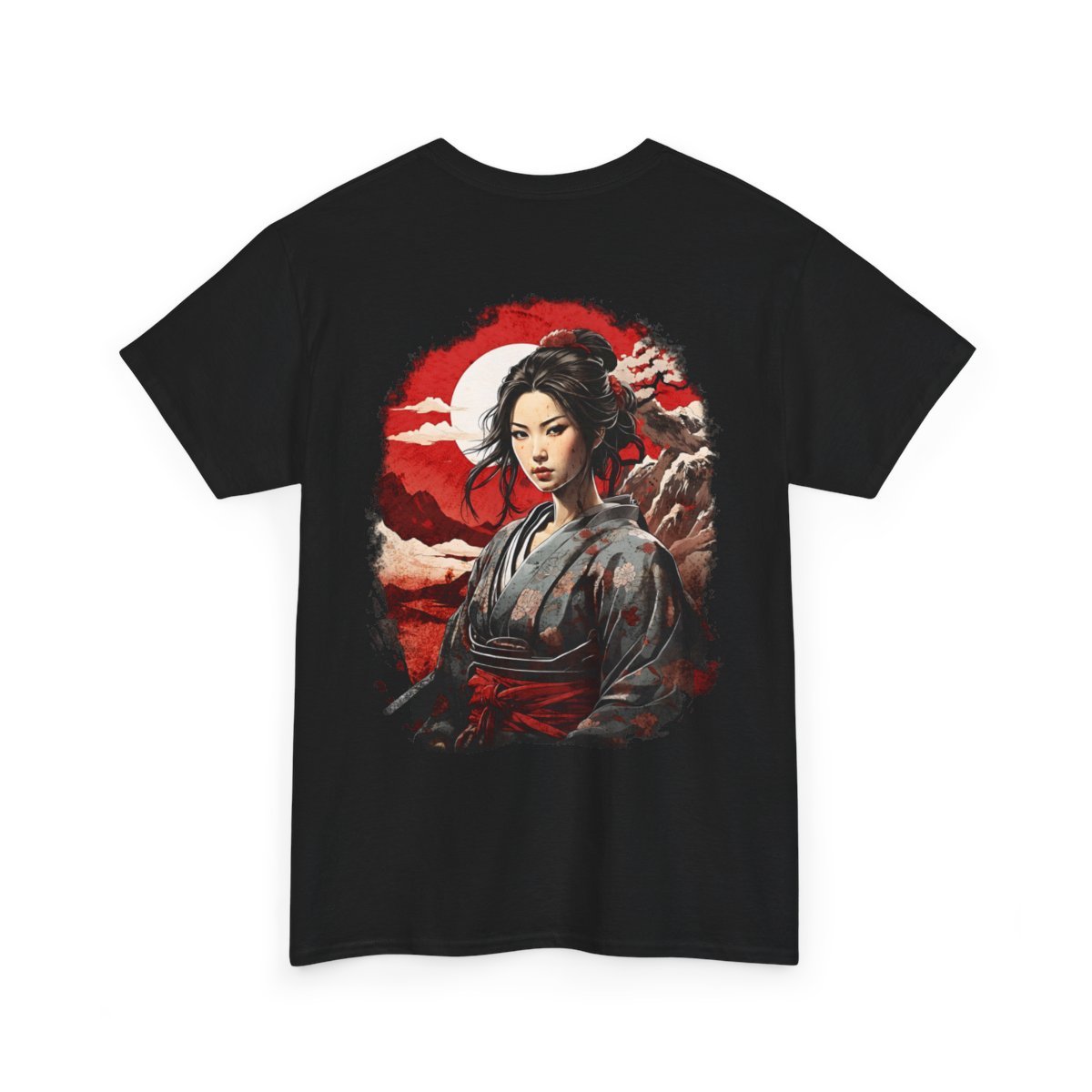Hikari's Battle Moon Unisex Heavy Cotton Tee - Image 5