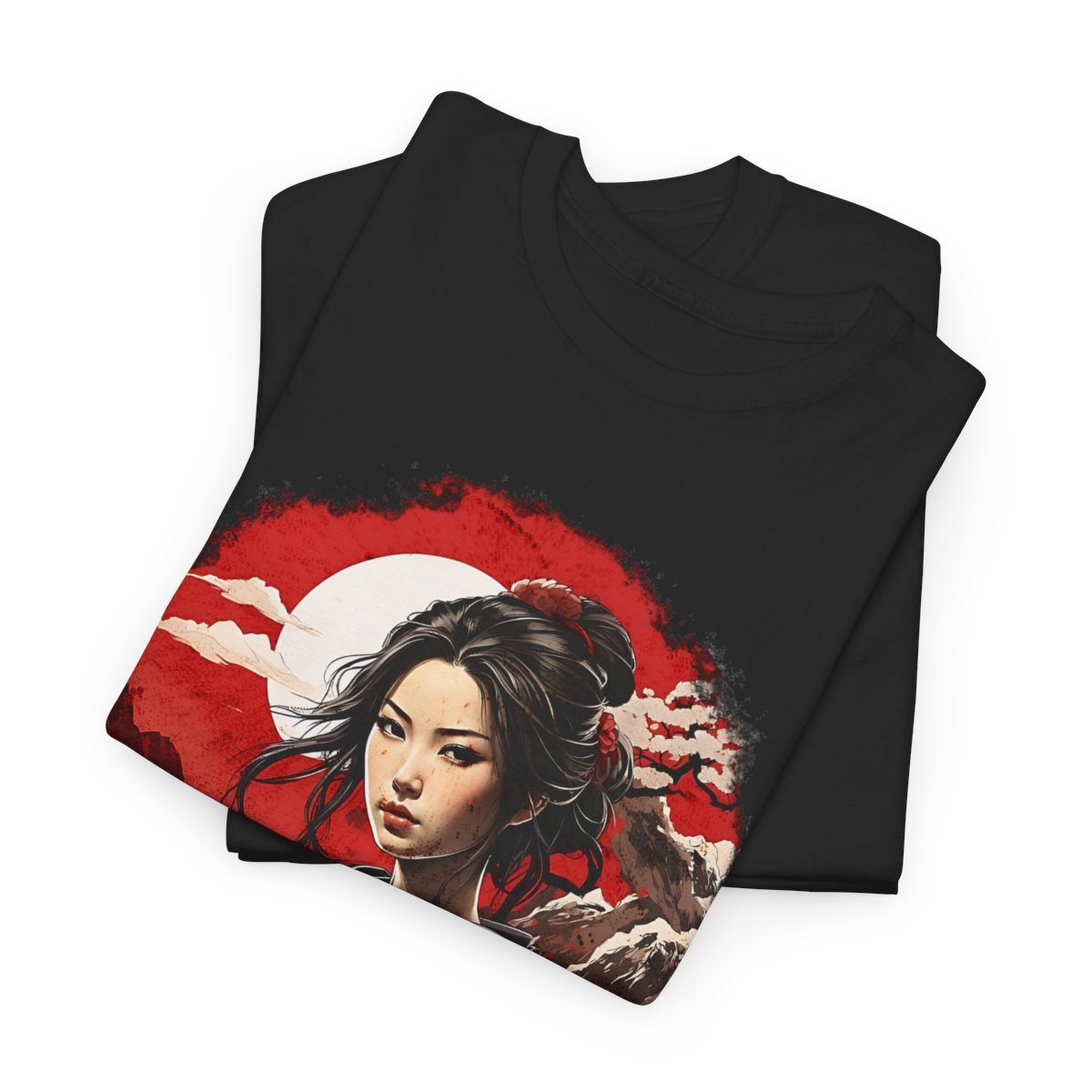 Hikari's Battle Moon Unisex Heavy Cotton Tee - Image 6