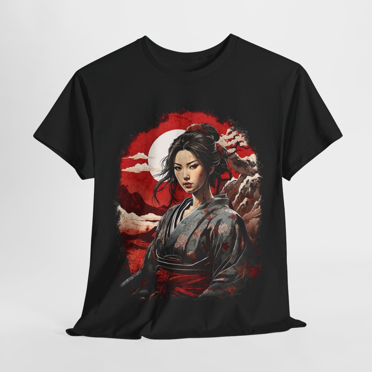 Hikari's Battle Moon Unisex Heavy Cotton Tee - Image 7