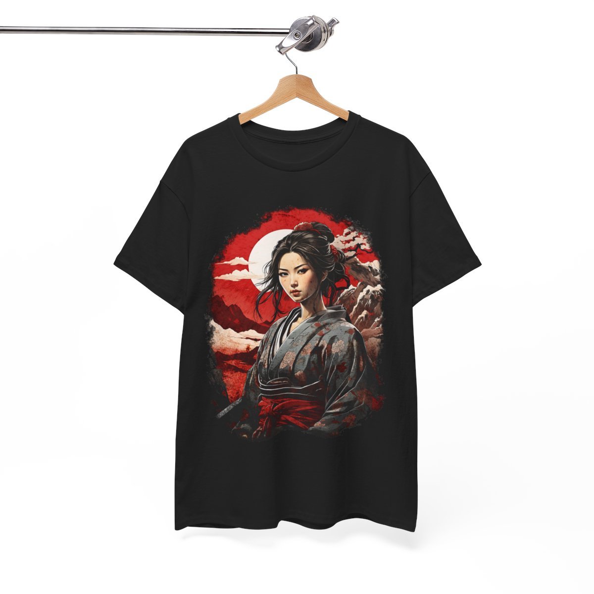 Hikari's Battle Moon Unisex Heavy Cotton Tee - Image 8