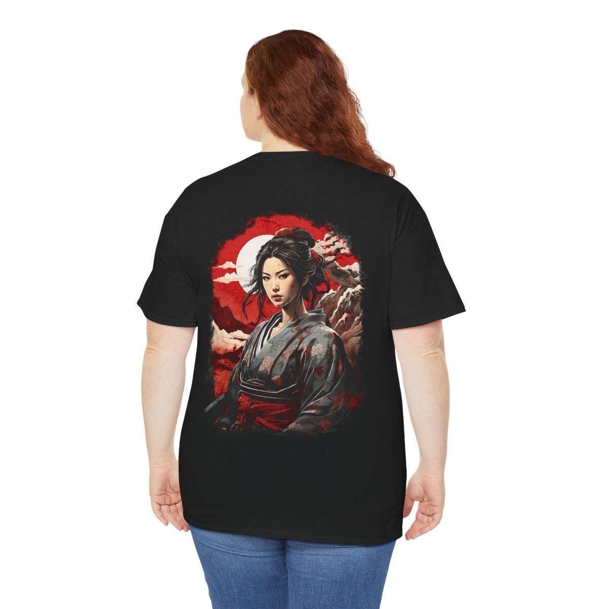 Hikari's Battle Moon Unisex Heavy Cotton Tee - Image 16