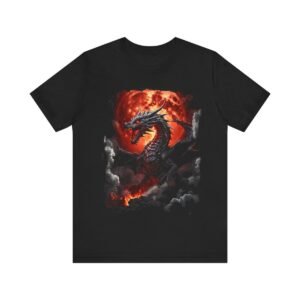Inferno Dragon Eclipse Tee (Unisex Jersey Short Sleeve Tee)