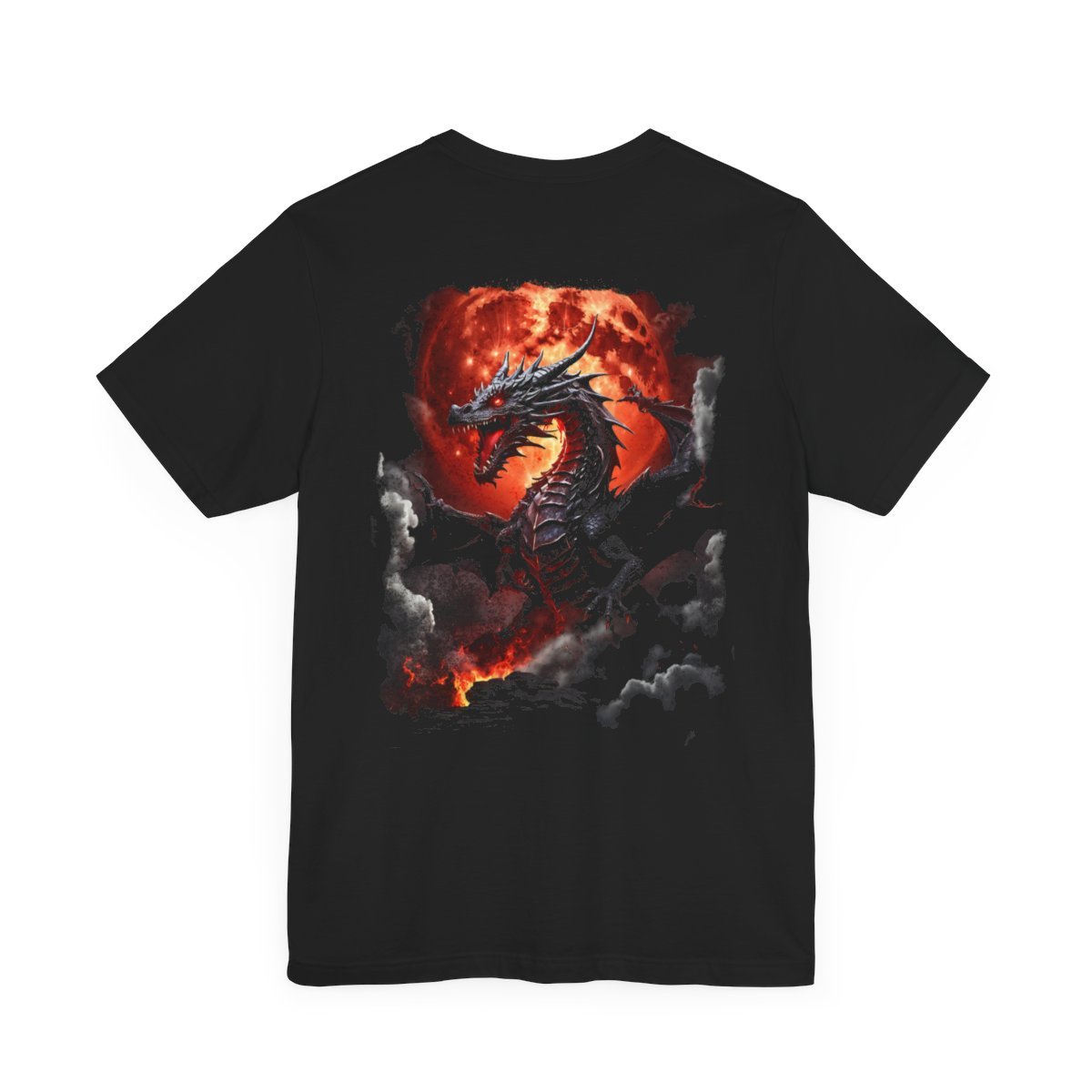 Inferno Dragon Eclipse Tee (Unisex Jersey Short Sleeve Tee) - Image 5