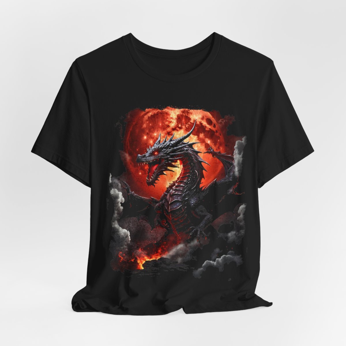Inferno Dragon Eclipse Tee (Unisex Jersey Short Sleeve Tee) - Image 7