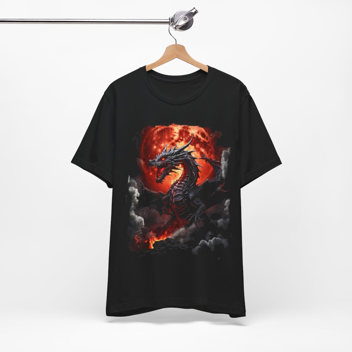 Inferno Dragon Eclipse Tee (Unisex Jersey Short Sleeve Tee) - Image 8