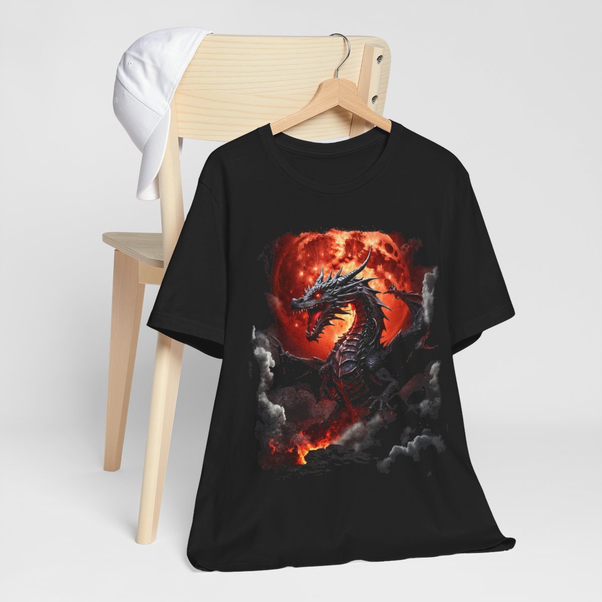 Inferno Dragon Eclipse Tee (Unisex Jersey Short Sleeve Tee) - Image 9