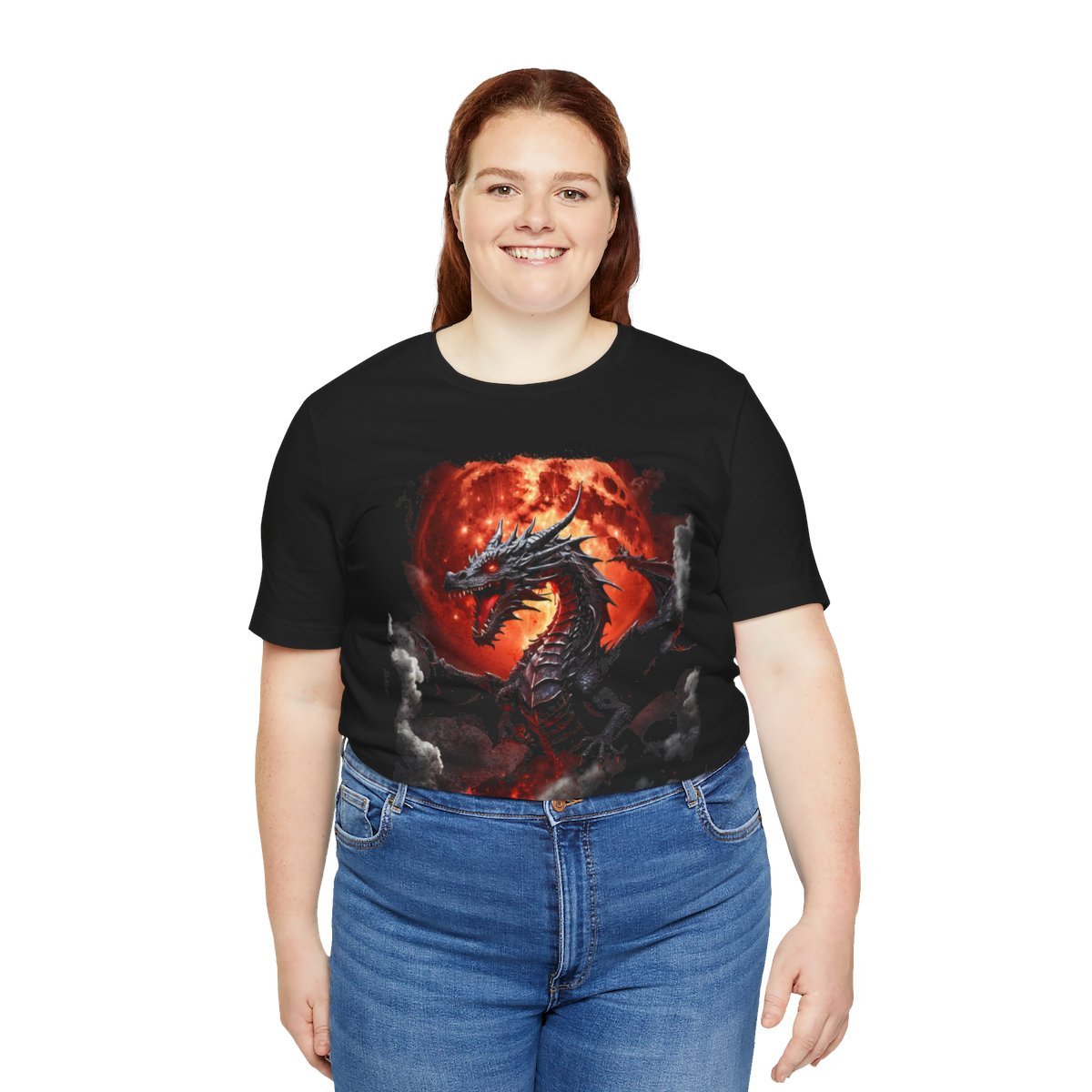 Inferno Dragon Eclipse Tee (Unisex Jersey Short Sleeve Tee) - Image 15