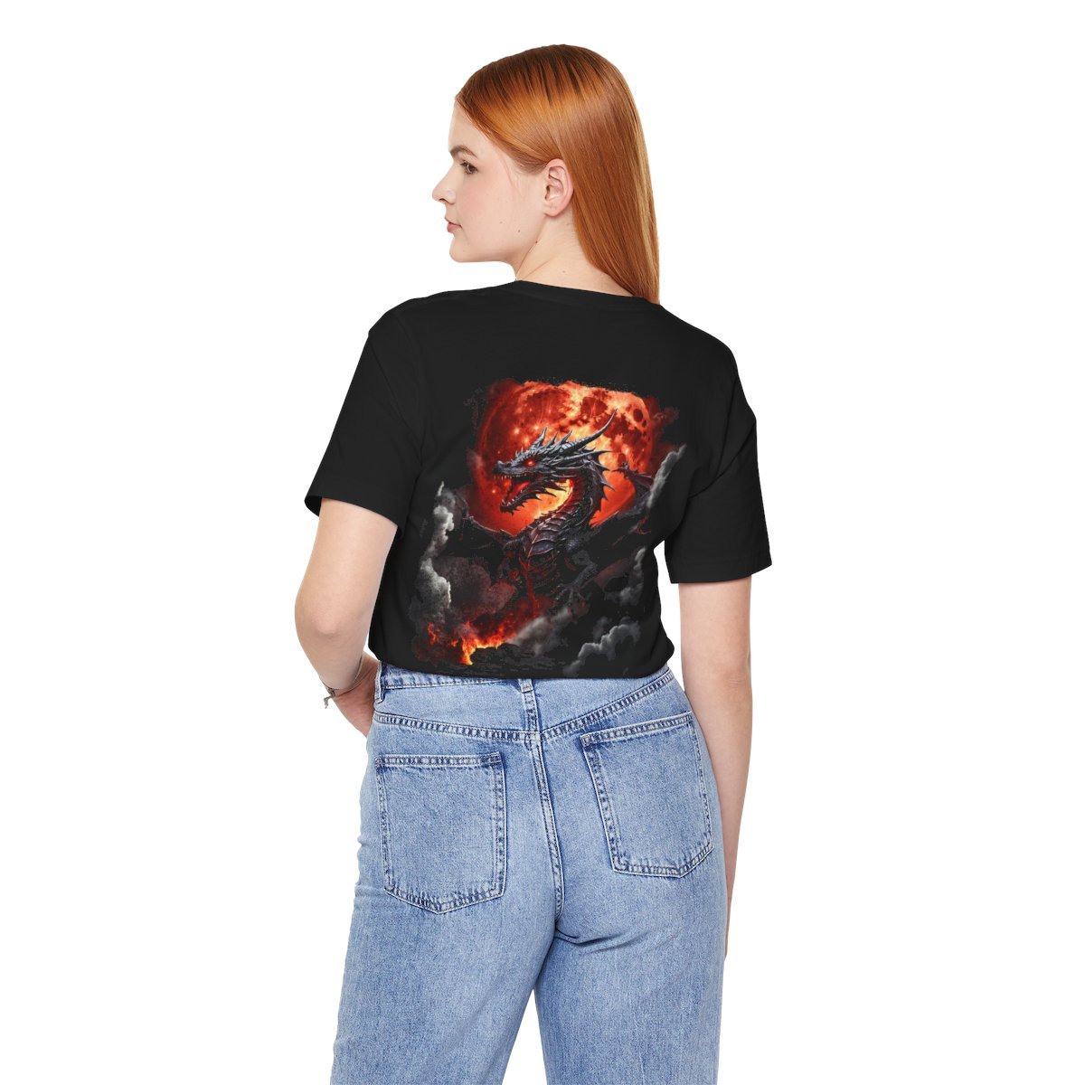 Inferno Dragon Eclipse Tee (Unisex Jersey Short Sleeve Tee) - Image 19