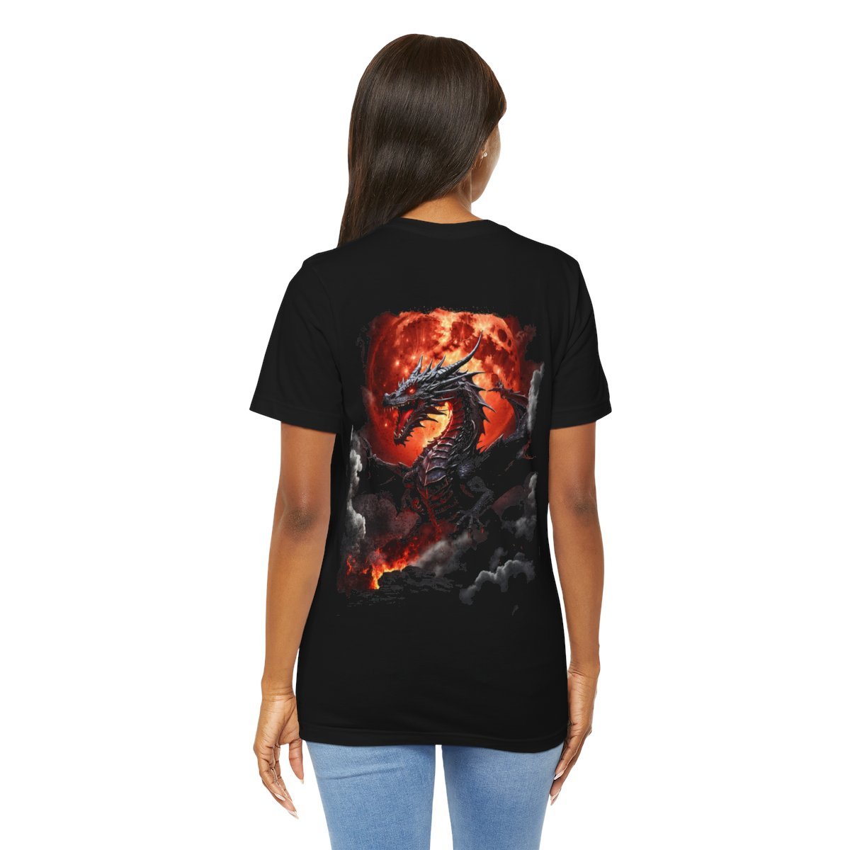 Inferno Dragon Eclipse Tee (Unisex Jersey Short Sleeve Tee) - Image 23