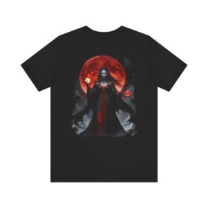 Blood Moon Dark Sorceress (Unisex Jersey Short Sleeve Tee)