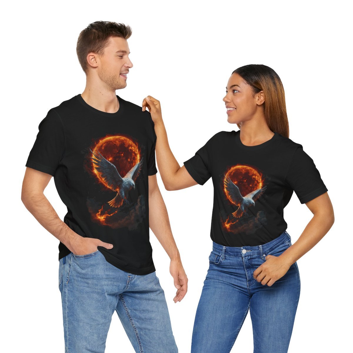 Dark Phoenix (Unisex Jersey Short Sleeve Tee) - Image 25