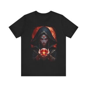 Akane's Fiery Gaze Unisex Jersey Short Sleeve Tee