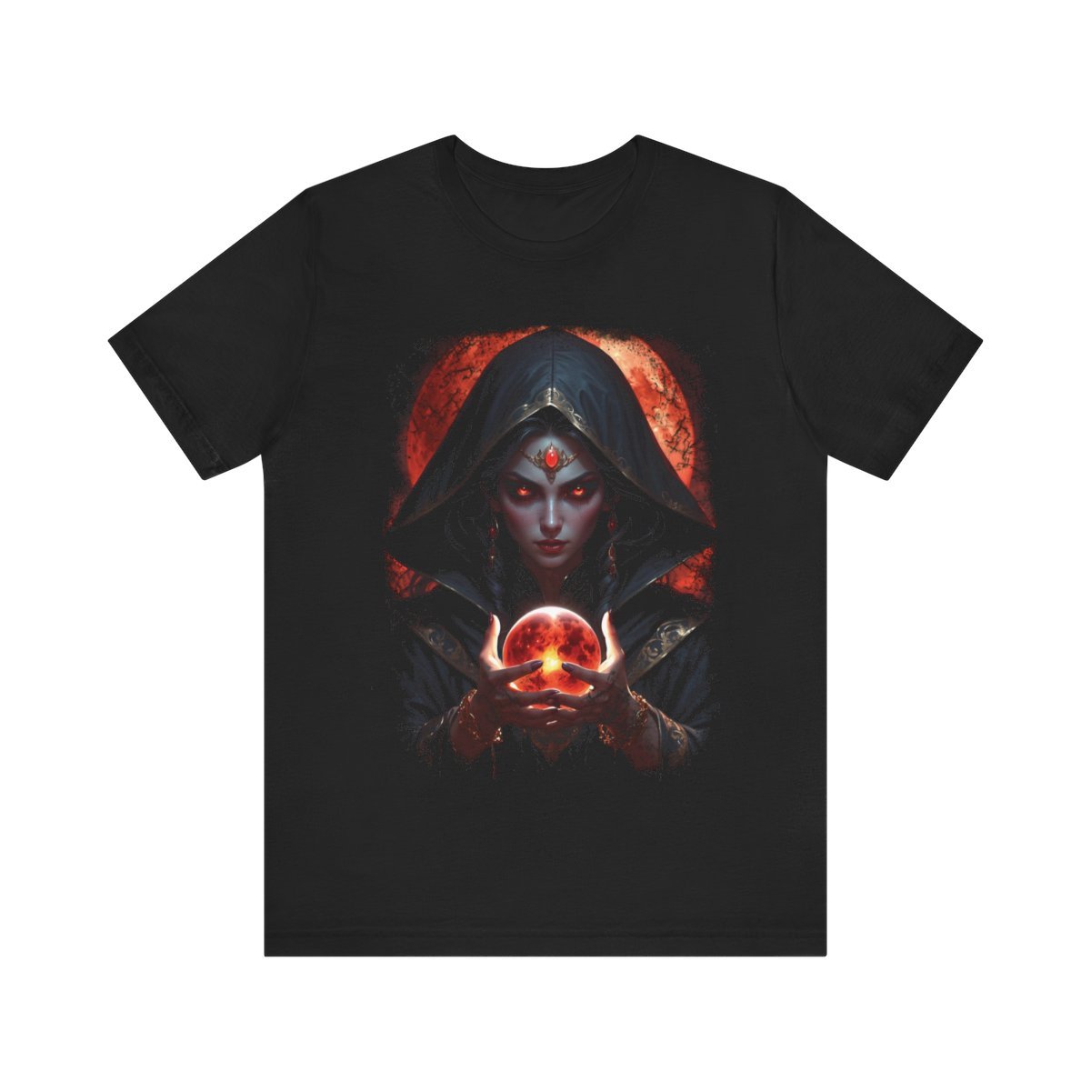 Akane's Fiery Gaze Unisex Jersey Short Sleeve Tee