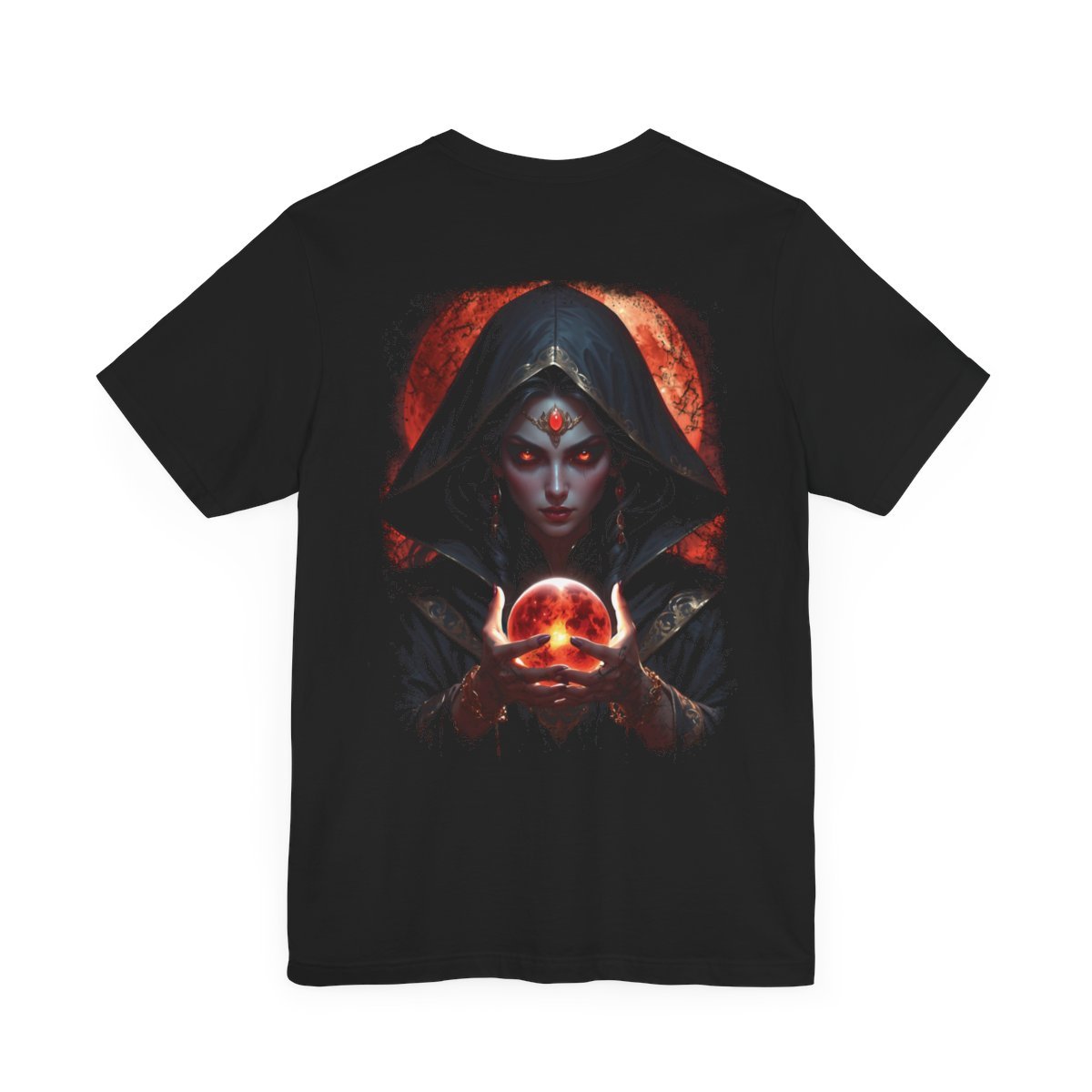 Akane's Fiery Gaze Unisex Jersey Short Sleeve Tee - Image 5