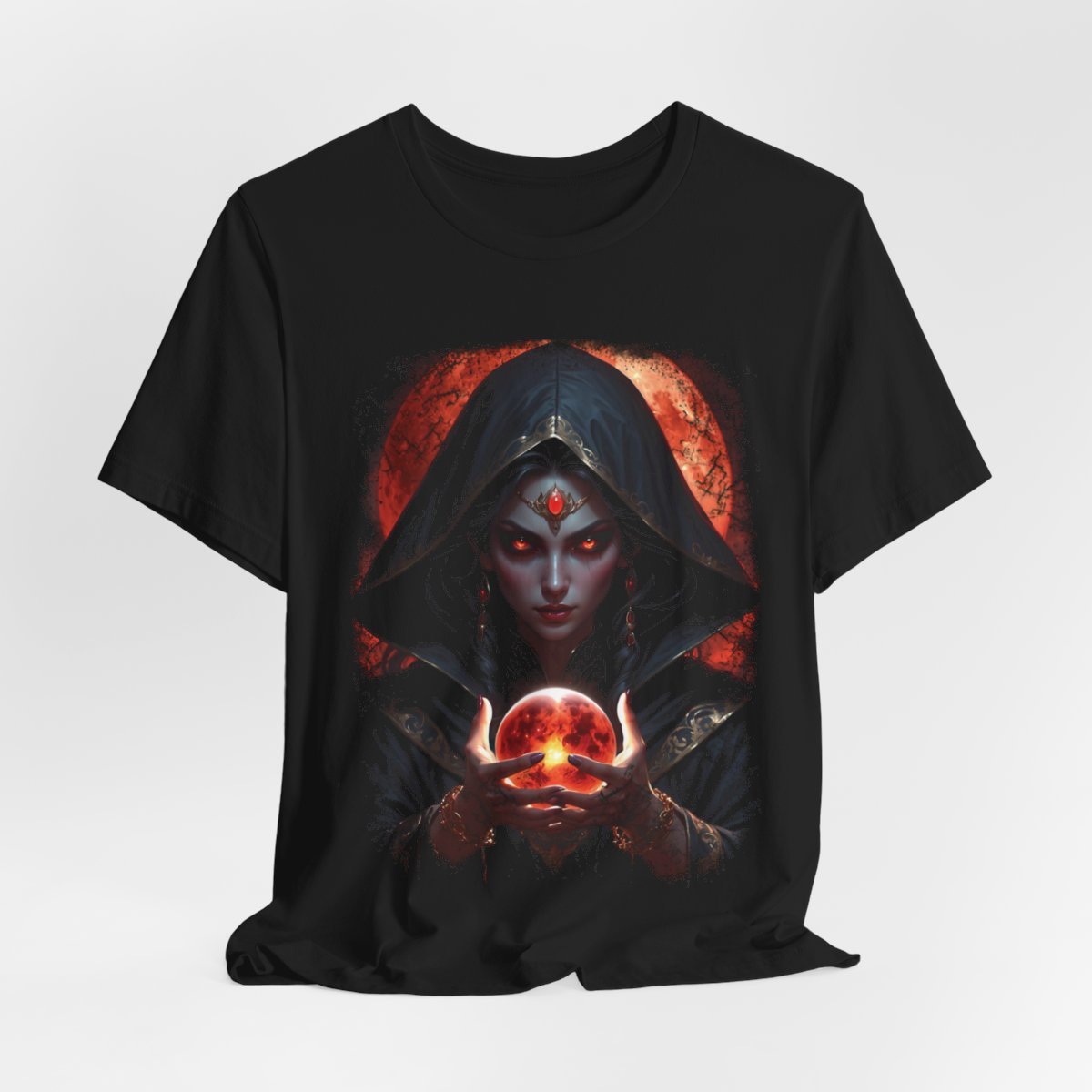 Akane's Fiery Gaze Unisex Jersey Short Sleeve Tee - Image 7