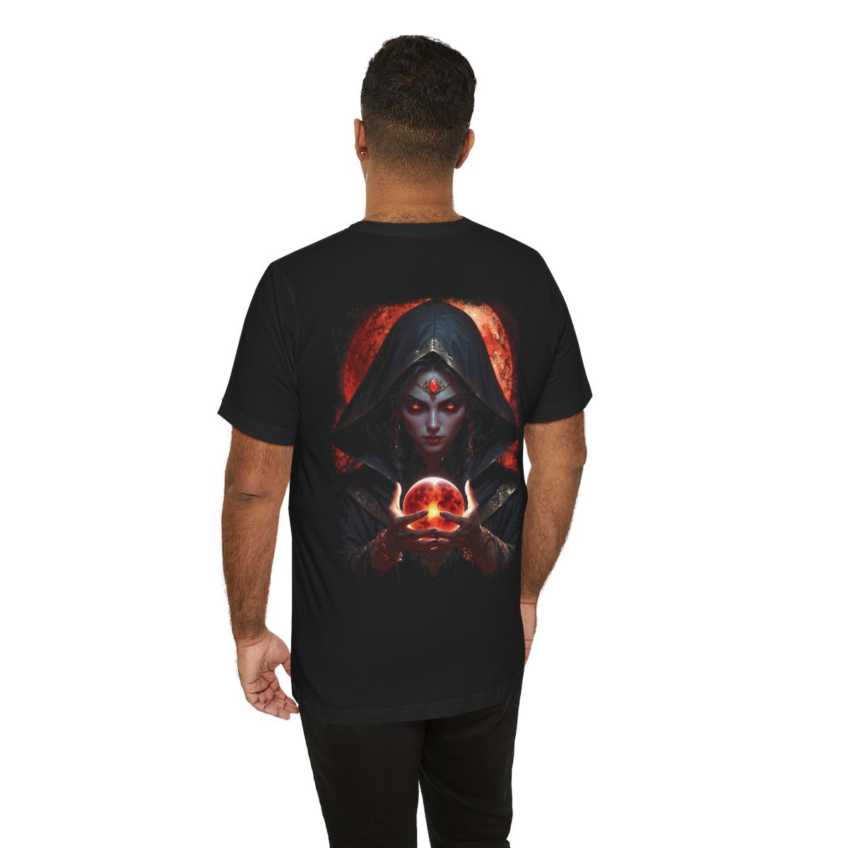 Akane's Fiery Gaze Unisex Jersey Short Sleeve Tee - Image 17