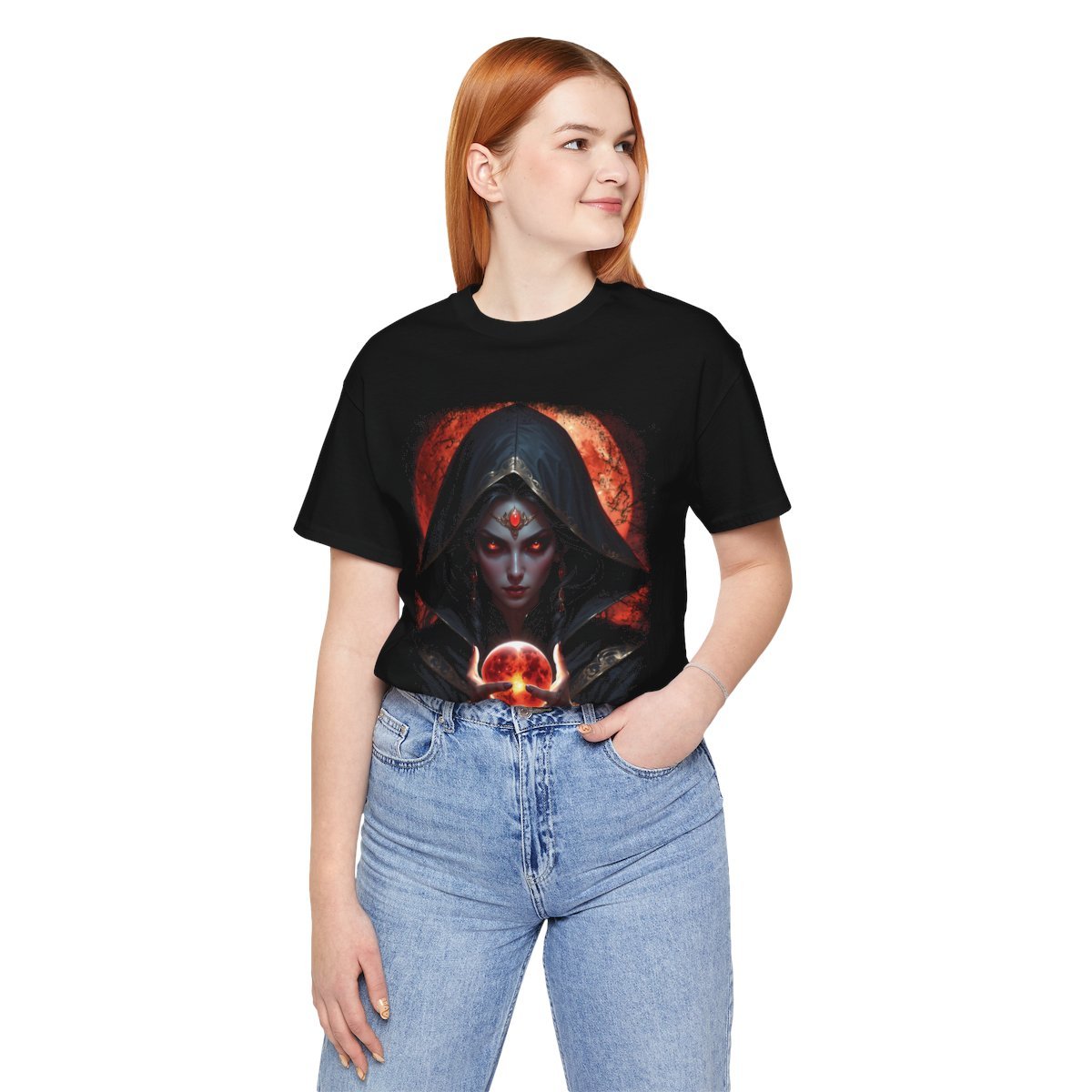 Akane's Fiery Gaze Unisex Jersey Short Sleeve Tee - Image 18