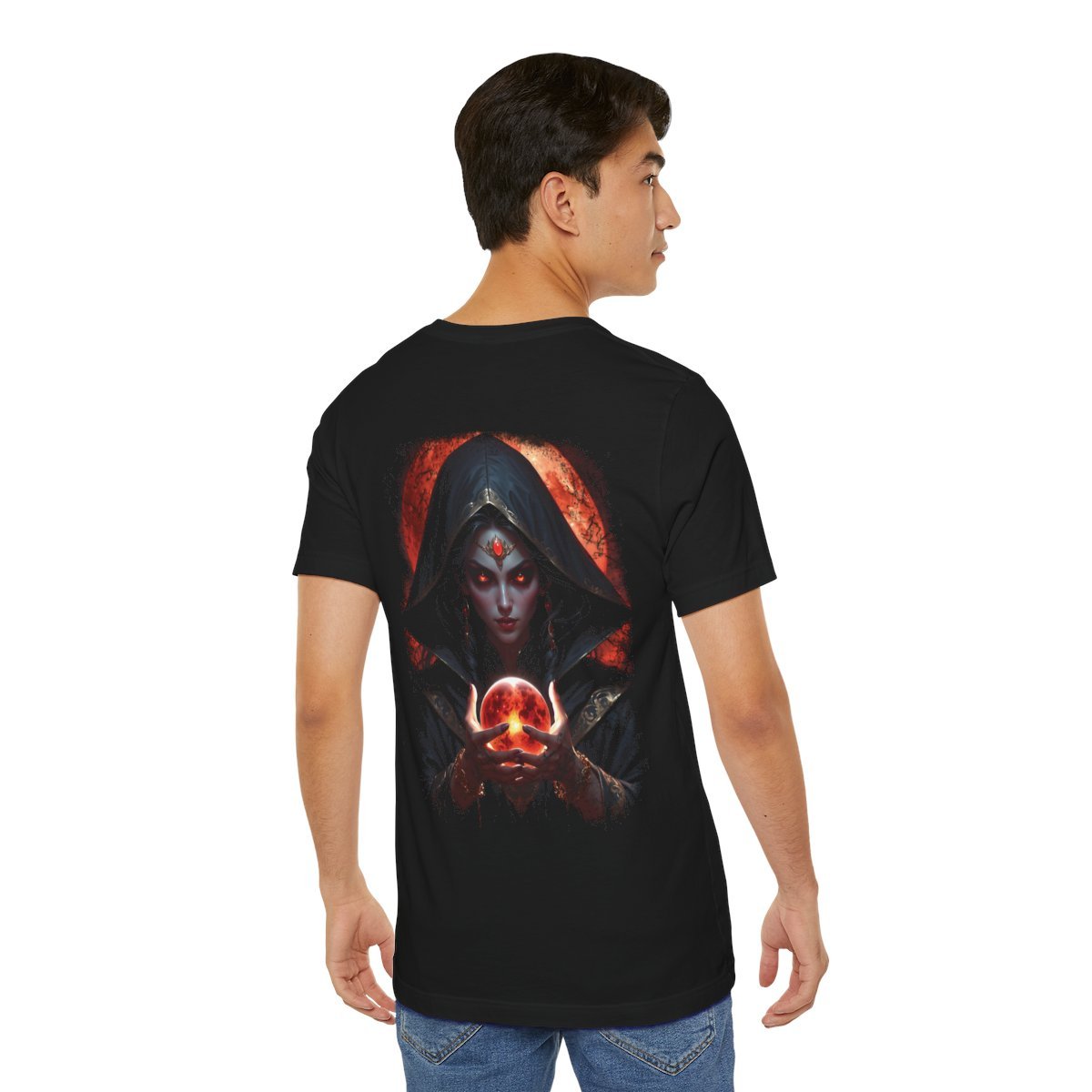 Akane's Fiery Gaze Unisex Jersey Short Sleeve Tee - Image 21