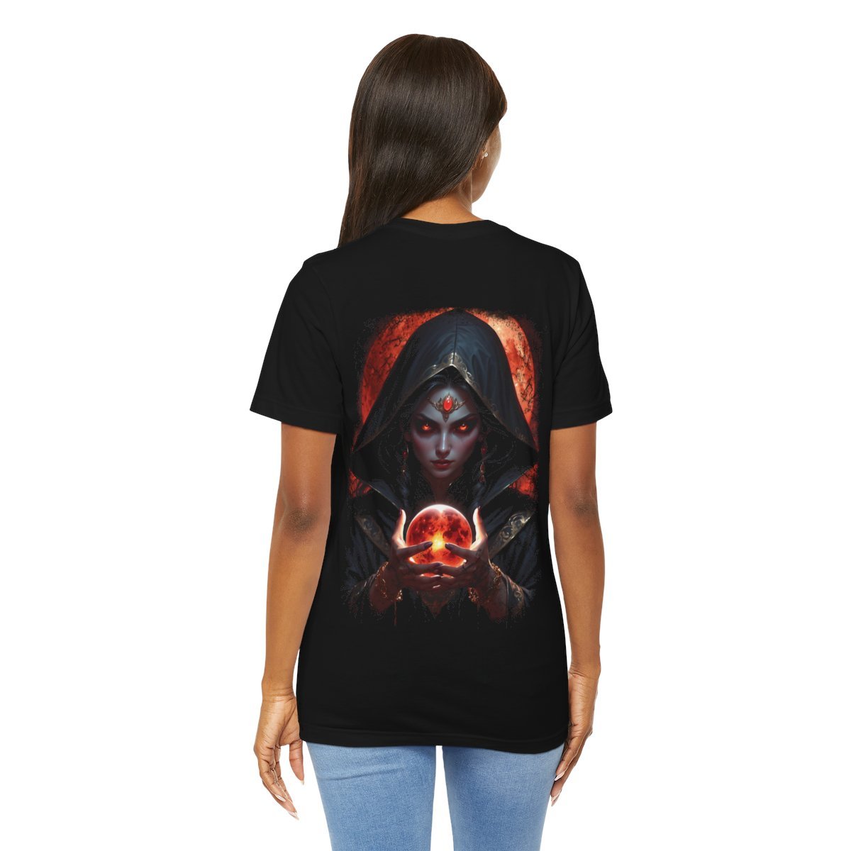 Akane's Fiery Gaze Unisex Jersey Short Sleeve Tee - Image 23