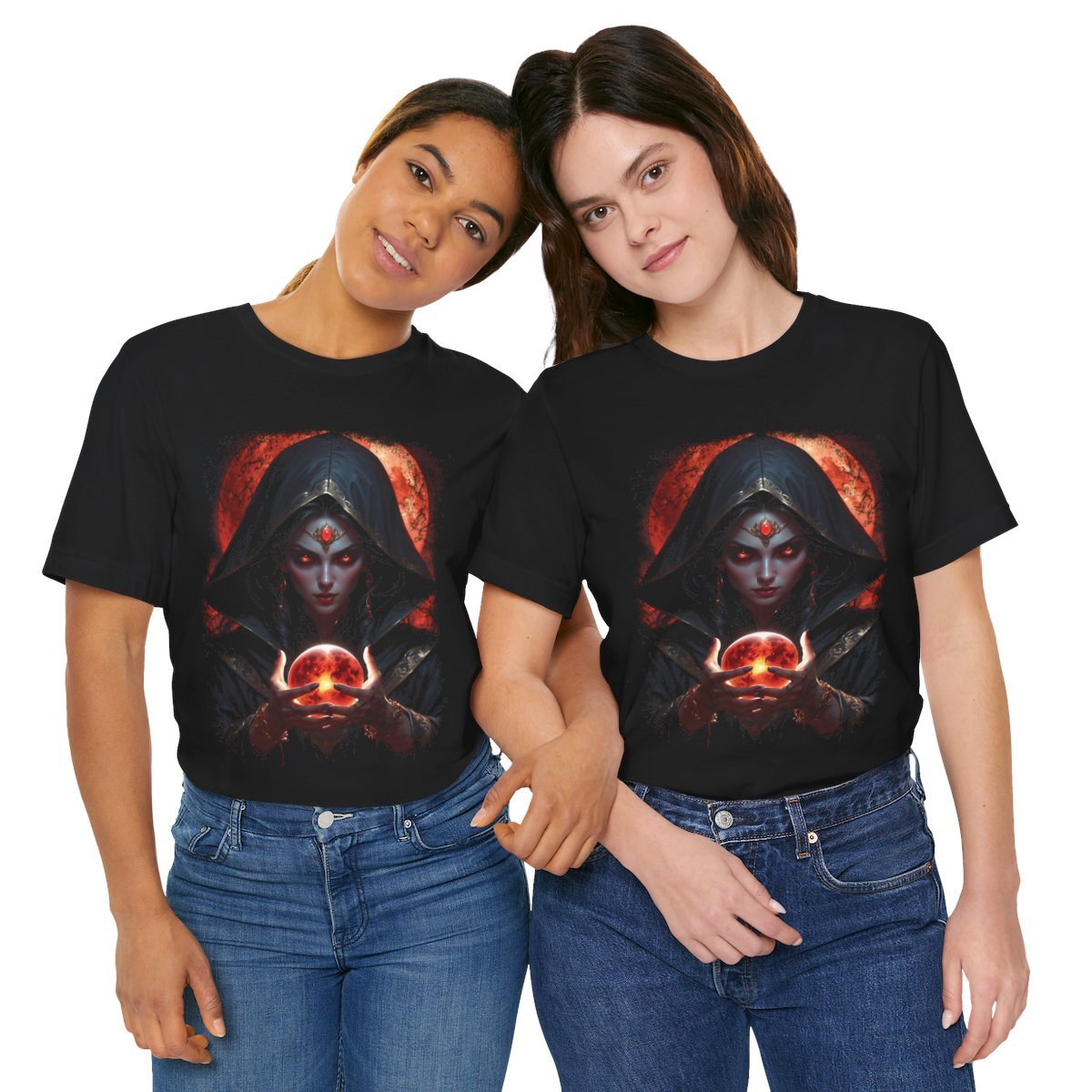 Akane's Fiery Gaze Unisex Jersey Short Sleeve Tee - Image 26