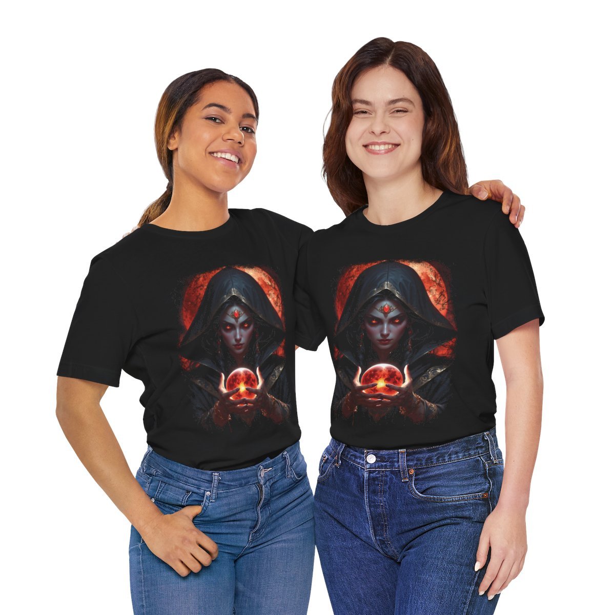 Akane's Fiery Gaze Unisex Jersey Short Sleeve Tee - Image 27