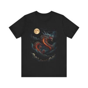 Eclipse Fire Dragon Unisex Jersey Short Sleeve Tee