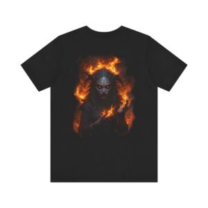 Demon Sorceress Avara's Inferno Gaze Jersey Short Sleeve Tee