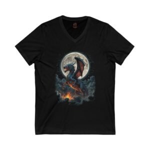 Fire Dragon of the Shadow Moon Unisex Tee