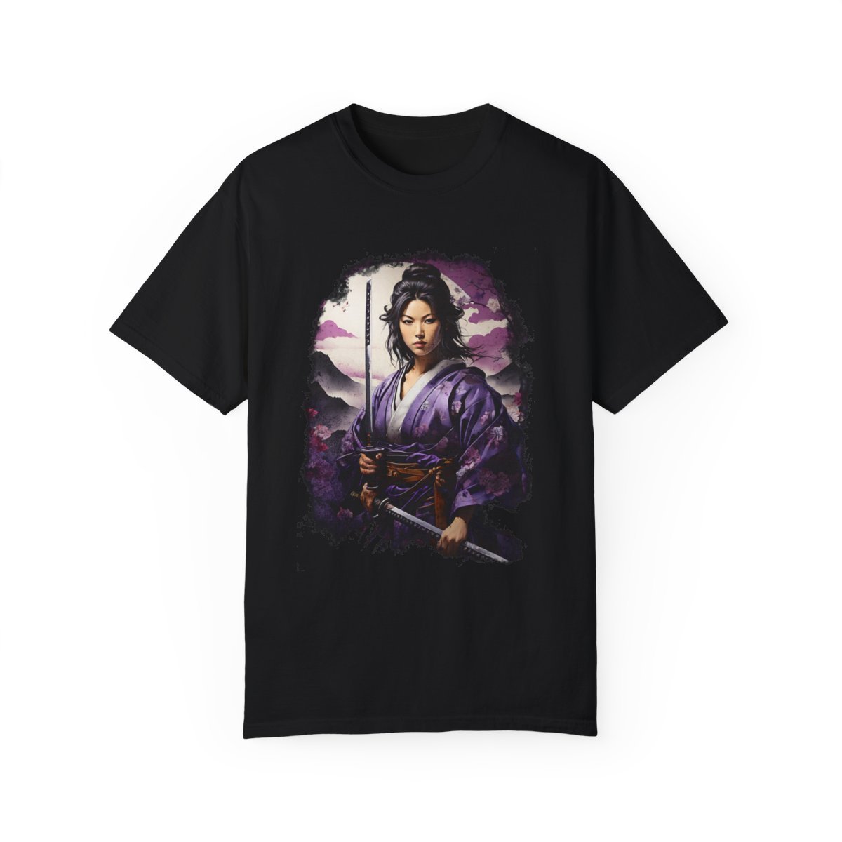 Lady Murasaki Samurai Unisex Garment-Dyed T-shirt